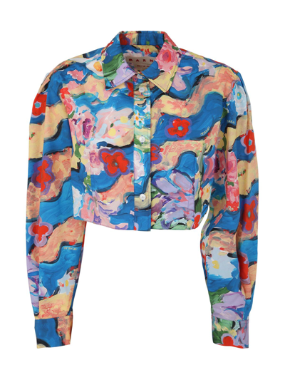 Shop Marni Women's  Multicolor Other Materials Shirt