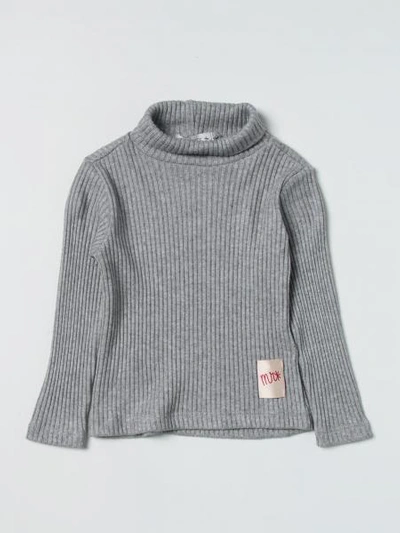 Shop Manuel Ritz High Neck Sweater In Gray