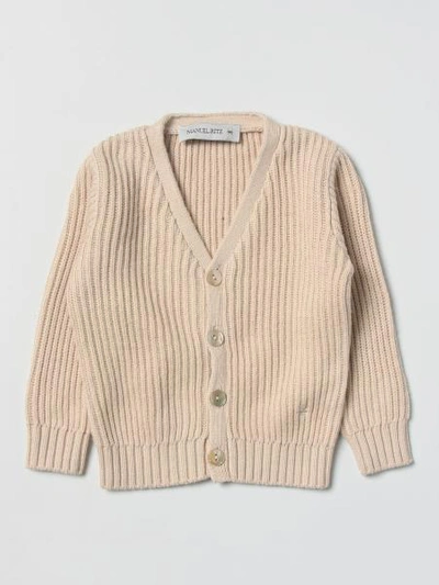 Manuel Ritz Beige Cardigan In Beige