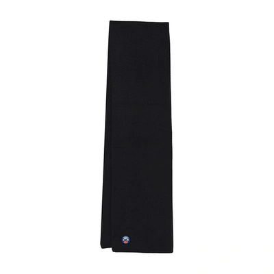 Shop Yves Salomon Cashmere And Wool Scarf In Noir