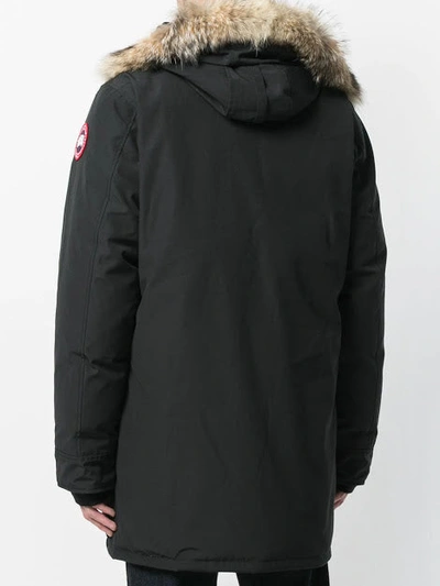 Shop Canada Goose Men Langford Parka In 61 Black