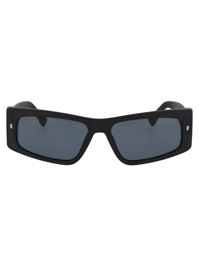 Shop Dsquared2 Sunglasses In 003ir Black
