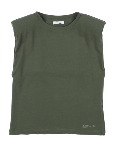 Shop L:ú L:ú By Miss Grant T-shirts In Military Green