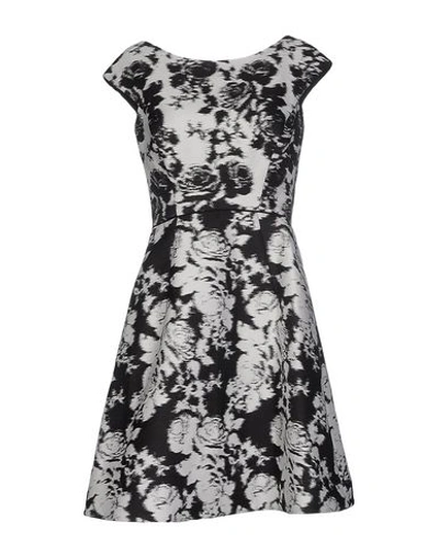 Oscar De La Renta Short Dress In Black