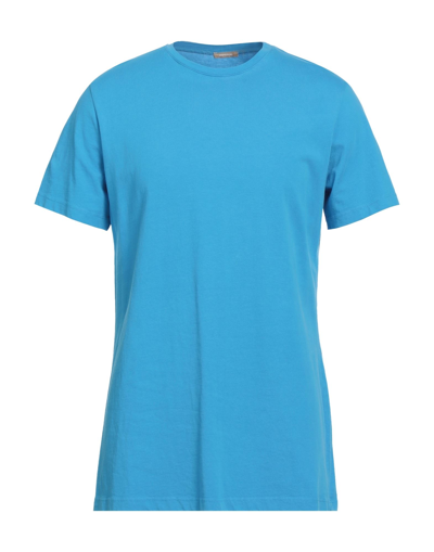 Shop Imperial Man T-shirt Azure Size Xl Cotton In Blue