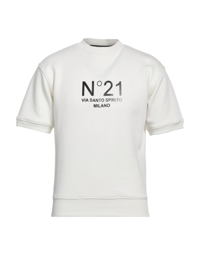 Shop Ndegree21 Sweatshirts In White