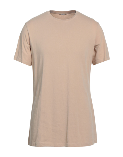 Shop Imperial Man T-shirt Sand Size Xs Cotton In Beige