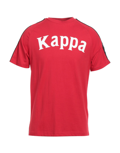 Shop Kappa Man T-shirt Red Size M Cotton