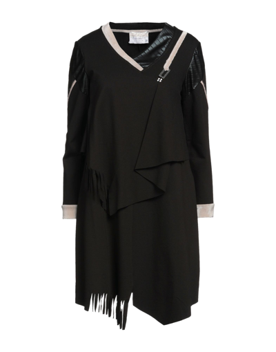 Shop Elisa Cavaletti By Daniela Dallavalle Woman Short Dress Black Size 6 Viscose, Polyamide, Elastane