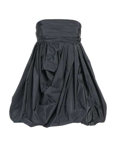 Shop Babylon Woman Mini Dress Black Size 4 Polyester