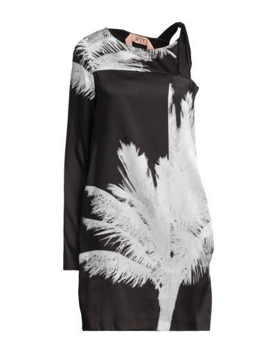 Shop Ndegree21 Woman Mini Dress Black Size 6 Polyester