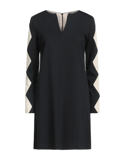 Shop 1-one Woman Mini Dress Black Size 2 Viscose, Polyamide, Elastane