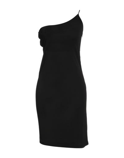 Shop Dsquared2 Woman Midi Dress Black Size L Viscose