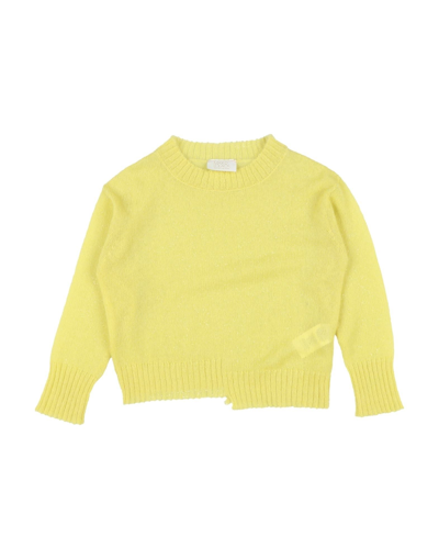 Shop Max & Lola Toddler Girl Sweater Yellow Size 6 Polyamide, Mohair Wool, Merino Wool