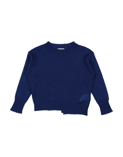Shop Max & Lola Toddler Girl Sweater Blue Size 6 Polyamide, Mohair Wool, Merino Wool