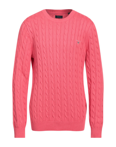 Shop Gant Sweaters In Coral