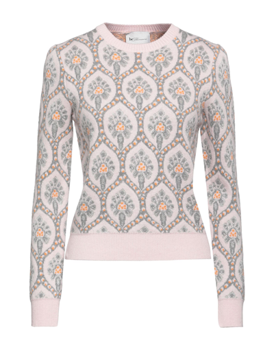 Shop Be Blumarine Woman Sweater Light Pink Size 8 Wool, Viscose, Polyamide, Cashmere, Polyester