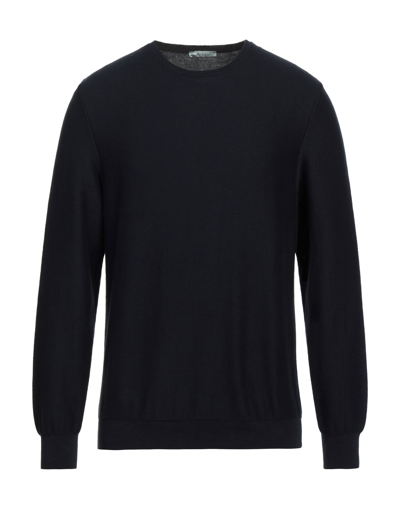 Shop Block23 Sweaters In Dark Blue