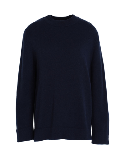 Shop Rifò Isotta Woman Sweater Midnight Blue Size L Recycled Cashmere, Cashmere, Merino Wool