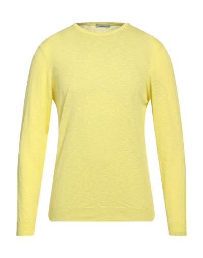 Shop Block23 Man Sweater Yellow Size 40 Cotton