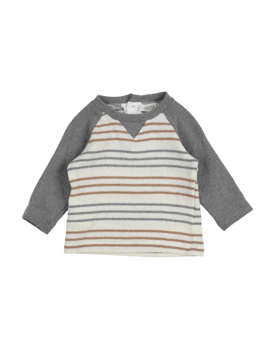 Shop Aletta Newborn Boy Sweater Ivory Size 3 Cotton, Acrylic, Elastane, Viscose, Polyamide In White
