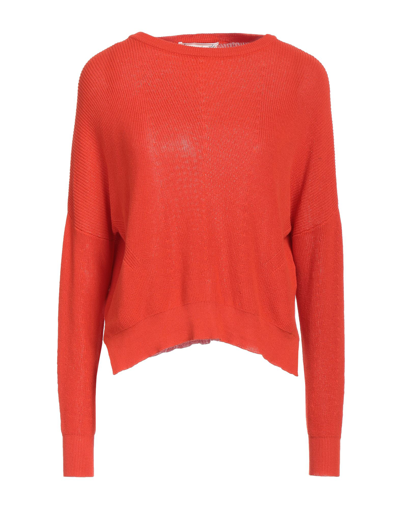 Shop Pdr Phisique Du Role Woman Sweater Orange Size 2 Cotton