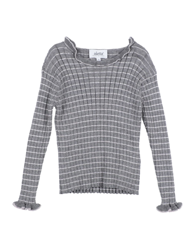 Shop Aletta Toddler Girl Sweater Grey Size 4 Viscose, Polyamide