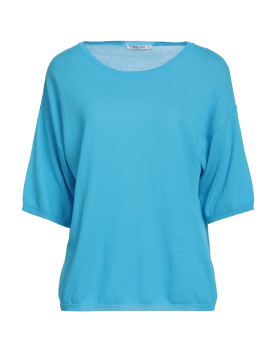 Shop Kangra Cashmere Sweaters In Azure
