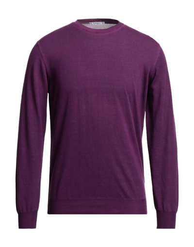 Shop Kangra Cashmere Sweaters In Deep Purple