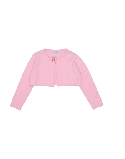 Shop Dolce & Gabbana Toddler Girl Wrap Cardigans Light Pink Size 6 Cashmere