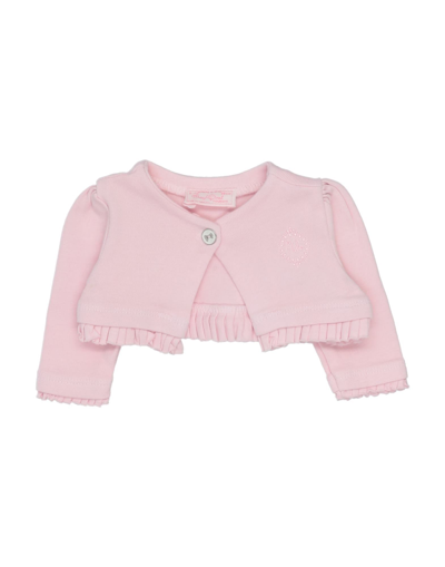 Shop Mayoral Newborn Girl Wrap Cardigans Pink Size 0 Cotton