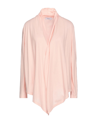 Shop Gran Sasso Woman Cardigan Blush Size 6 Cotton In Pink