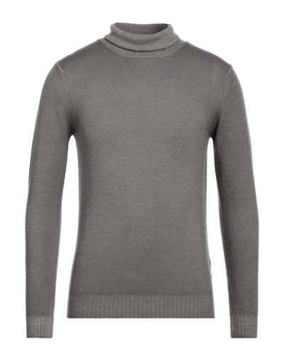 Shop At.p.co At. P.co Man Turtleneck Light Brown Size Xs Merino Wool In Beige