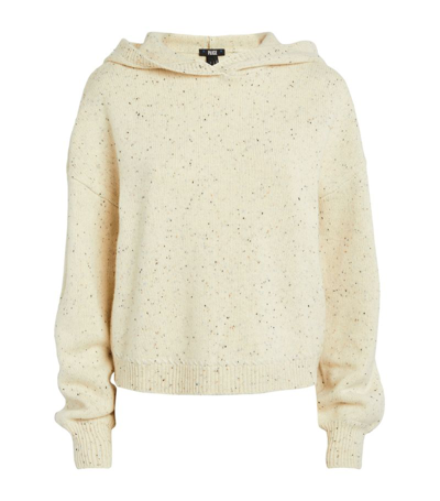 Shop Paige Cashmere Nora Hoodie In Ivory