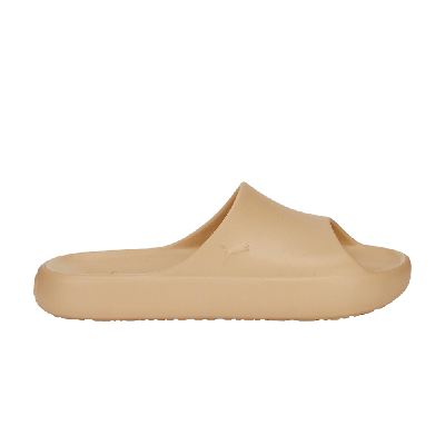 Pre-owned Puma Shibui Cat Slide 'light Sand' In Brown