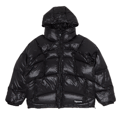 Pre-owned Supreme Reversible Featherweight Down Puffer Jacket 'black'
