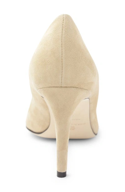 Bruno Magli Telma Pointed Toe Pump In Noce Suede