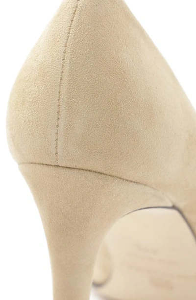 Bruno Magli Telma Pointed Toe Pump In Noce Suede