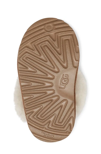Ugg Girls' Funkette Shearling Slingback Slippers - Little Kid In Chestnut