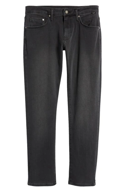 Mavi Jeans Marcus Slim Straight Leg Jeans In Mid Smoke Supermove