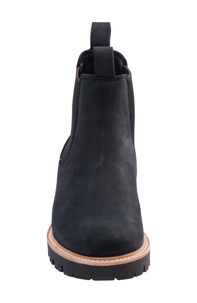 Shop Nisolo Go-to Lug Chelsea Boot In Black