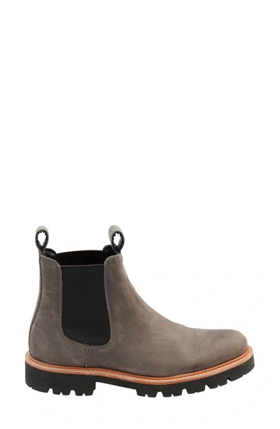 Shop Nisolo Carmen Lug Chelsea Boot In Grey