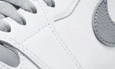 Shop Jordan Nike  Air  1 Retro High Top Sneaker In Stealth/ White