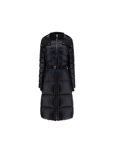 Shop Burberry Burniston Down Jacket In Black