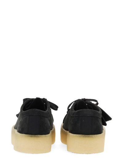 Shop Clarks Moccasin Wallabee Cup In Nero