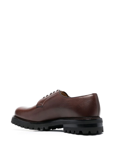 Shop Church's Lace-up Leather Derby Shoes In Brown
