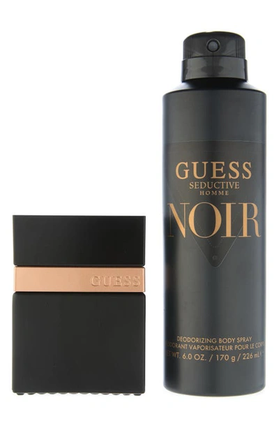 Shop Guess Seductive Noir Eau De Toilette & Deodorizing Body Spray Set