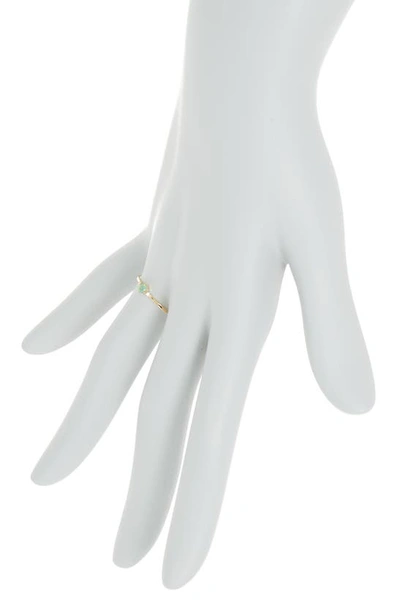 Bony Levy Single Emerald Diamond Ring In 18k Yellow Gold