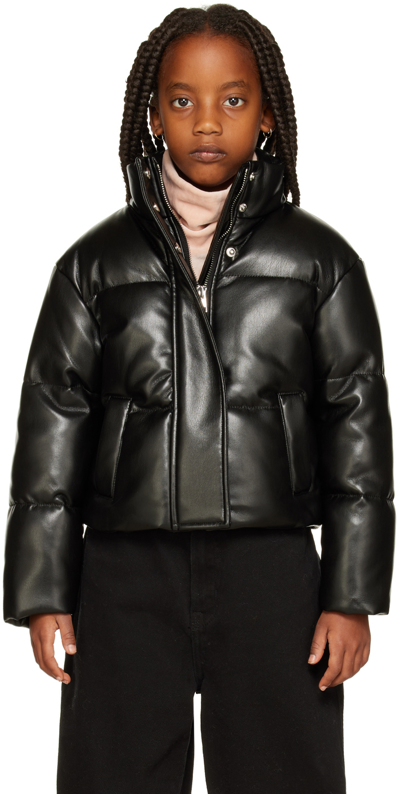 Stand Studio Black Tatum Puffer Jacket In Black
