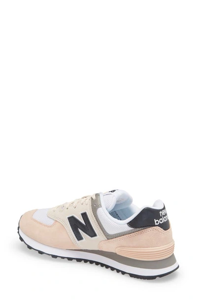 Shop New Balance 574 Sneaker In Rose Water